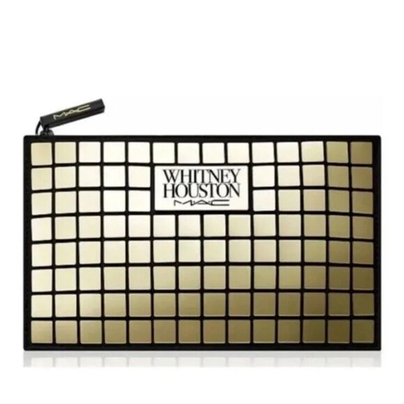 Mac Cosmetics X Whitney Houston Nippy's Clutch Cosmetic Bag - Picture 3 of 5
